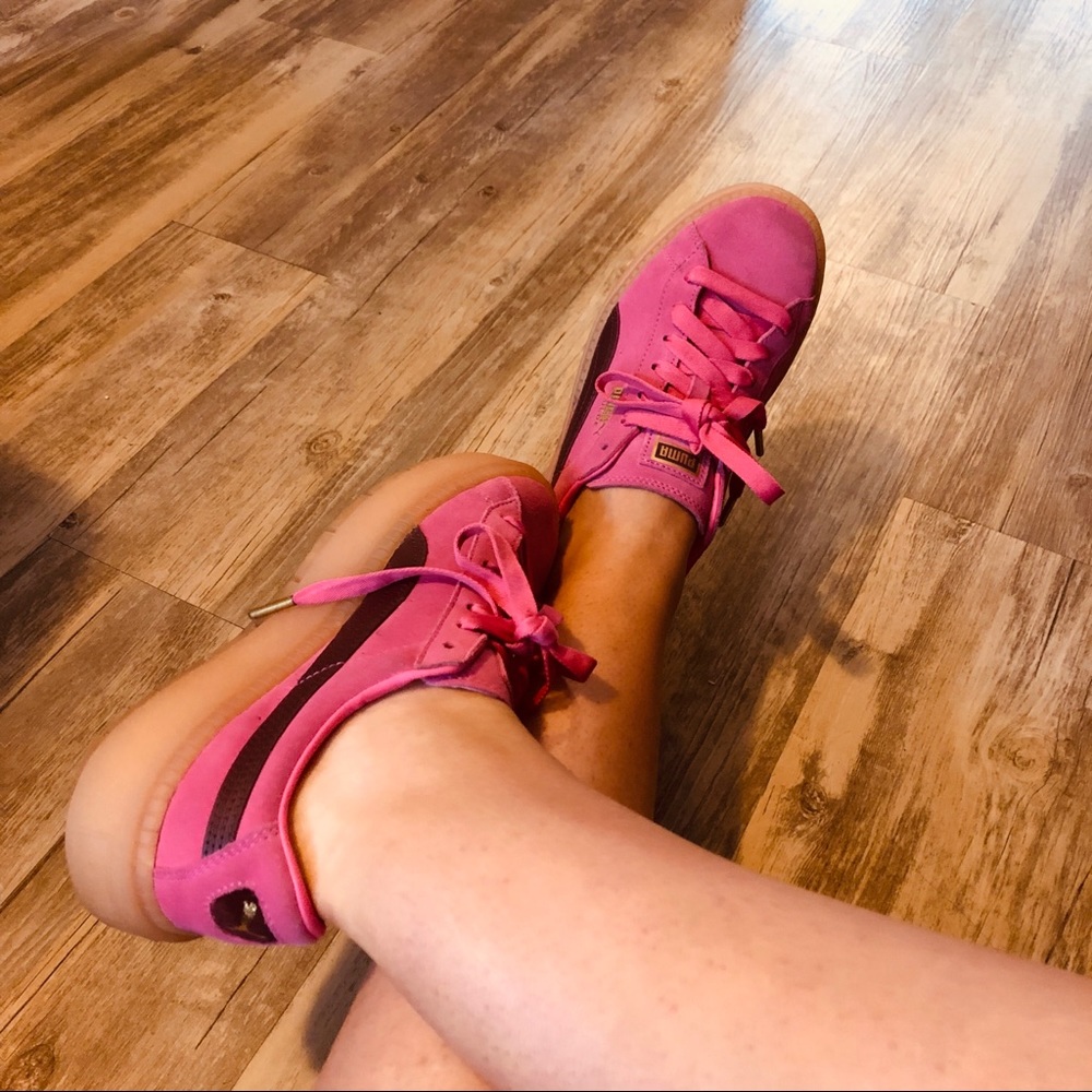 Puma platform sneakers